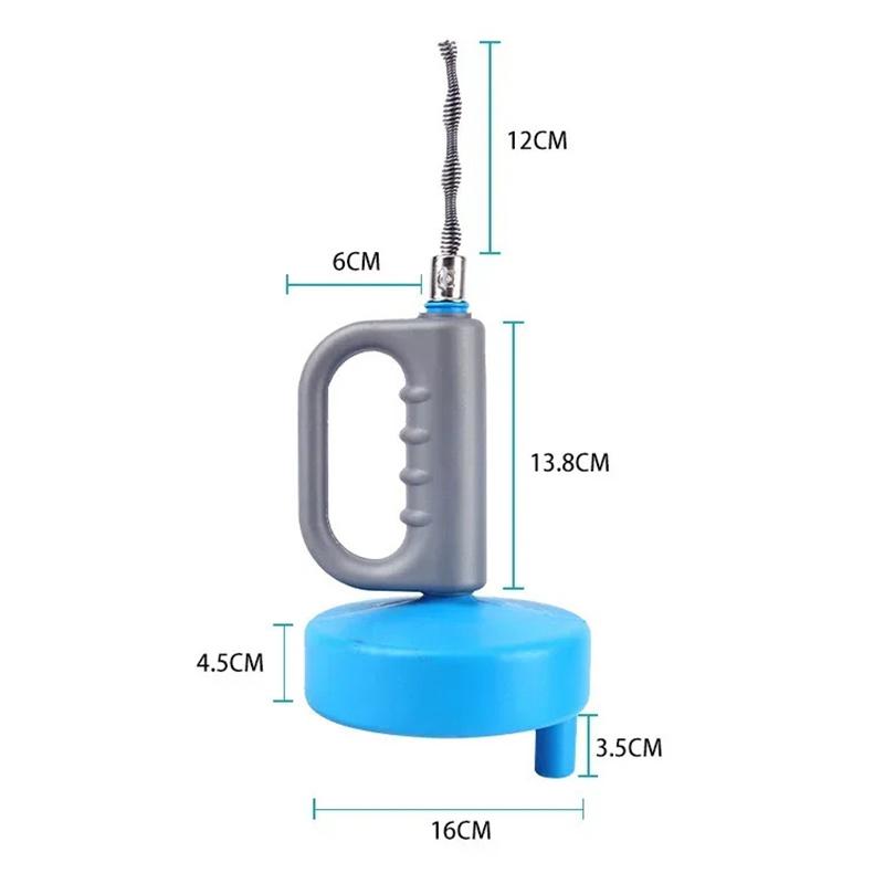 3M Meters Sewer Pipe Unblocker Snake Spring Pipe Dredging Tool For Bathroom Kitchen Hair Sewer Sink Pipeline Cleaning Tools