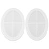 Epoxy Resin Casting Fruit Tray Mold Silicone Decorative Tray Plate DIY Mold Accessory