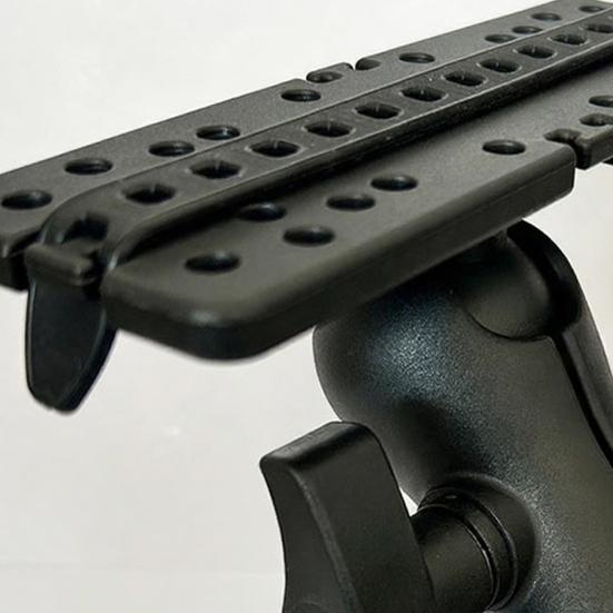 Kayak Fish Finder Mount Base Universal 360 Degrees Rotation Electronics Finder Holder Fish Finder Bracket Kayak Accessories