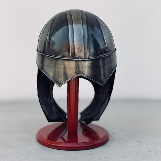 Fantasy Viking Helmet, Handcrafted Norse Style Armor for Halloween, Roleplay, or Medieval Decor Gift