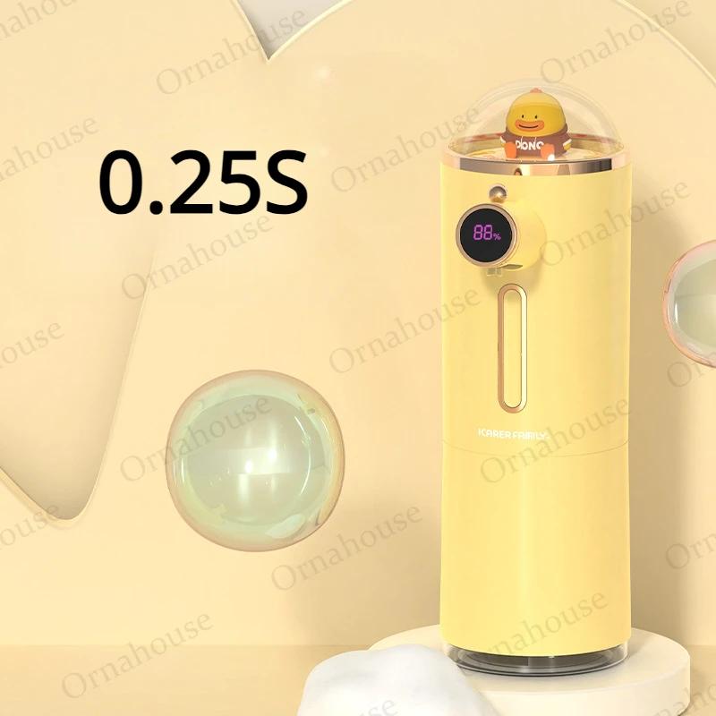Intelligent Sensor Soap Dispenser Foam Washing Mobile Phone Cute Cartoon Little Yellow Duck Washing Mobile Phone Home