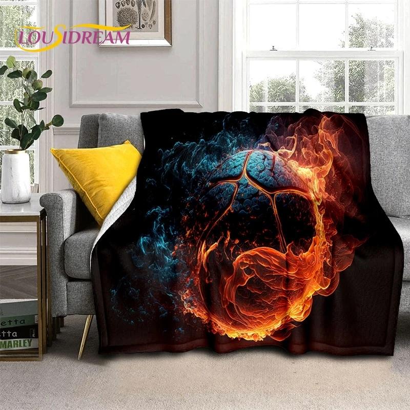 Nejnovější rám basketbalového hřiště Měkká flanelová deka na postele Ložnice Pohovka Piknik, Přehoz na přikrytí Venkovní volnočasový Spánek Dárek