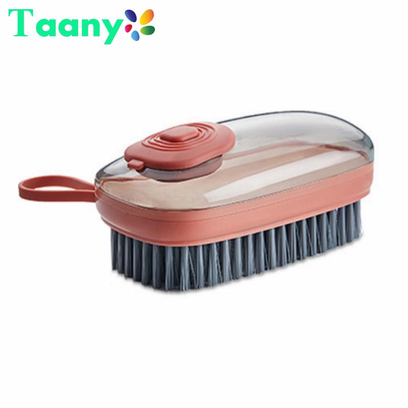 Multifunctional Cleaning Brush, Portable Plastic Clothes Shoes,Hydraulic Laundry Brush,Hands Cleaning Brush,Kitchen and Bathroom