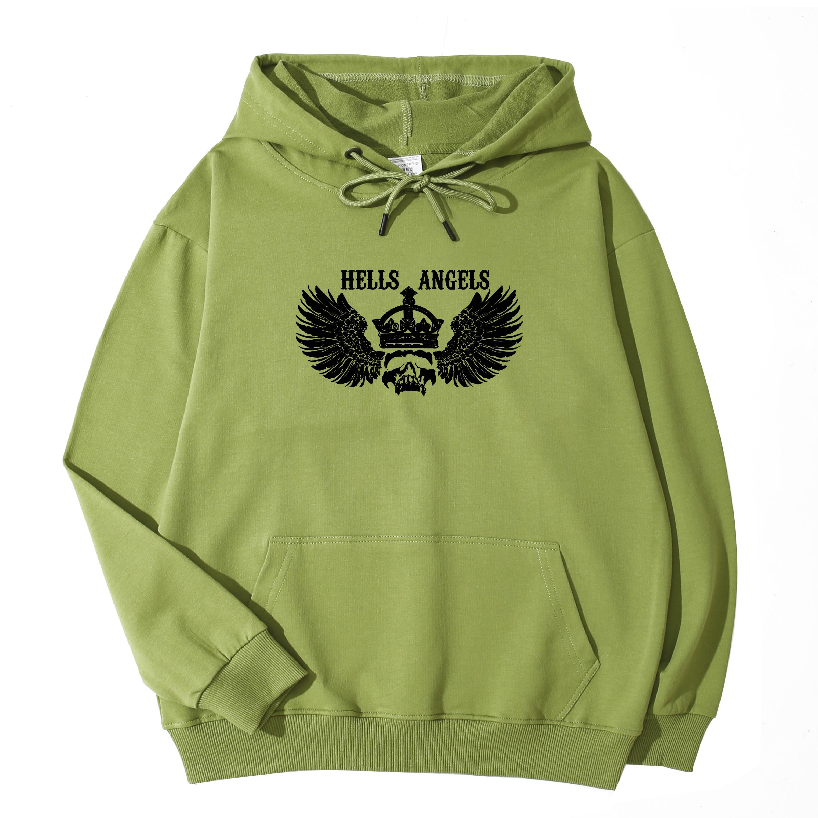 

Мотоциклетный клуб Hells Angels Толстовка унисекс Женская толстовка с капюшоном Лидер продаж N05 XL