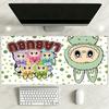 Labubu Large Mouse Pad Keyboard Mat Study Desk Mat Non-Slip Rubber Bottom Office Desk Accessory