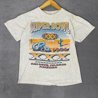 1996 Super Bowl XXX Sun Devil Stadium Arizona Vtg T-Shirt Unisex Unisex T-Shirt