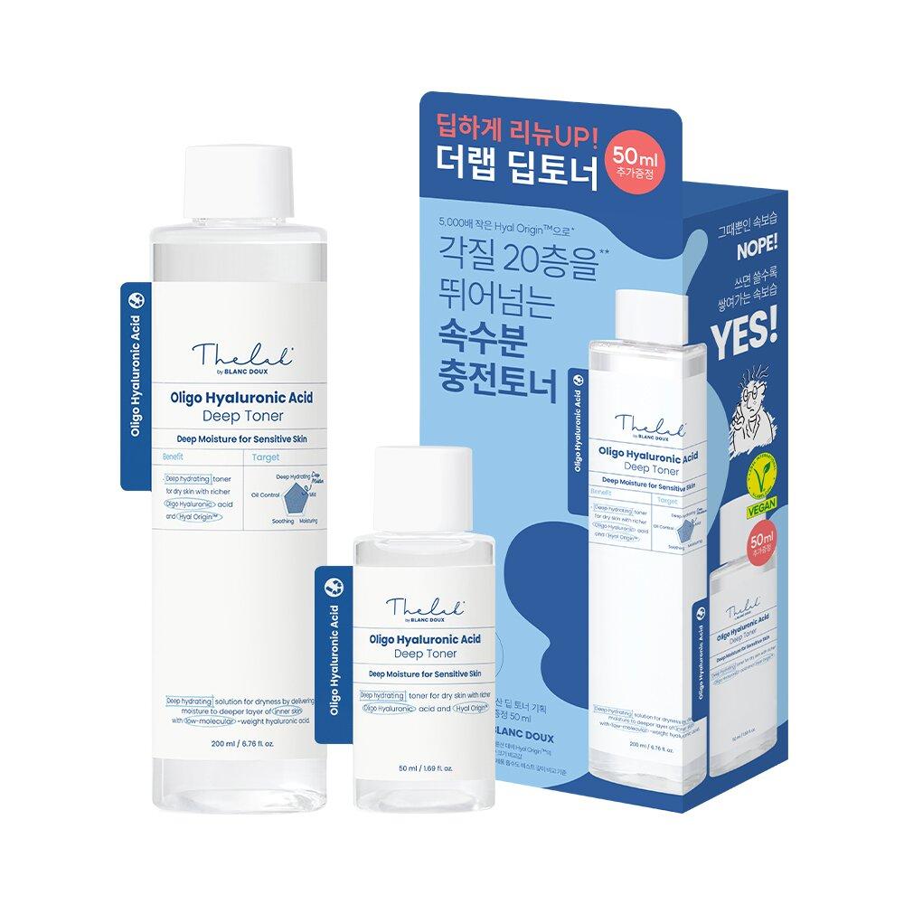 The Lab by Blanc Doux Oligo Hyaluronsäure Tiefentoner 200ml+50ml Sonderset