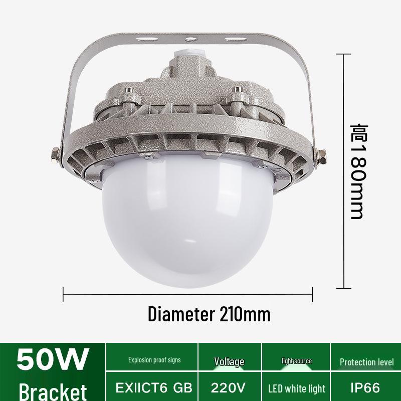 Explosion-Proof LED Light for Power Plants & Hazardous Chemical Workspaces