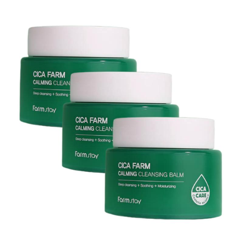 Farmstay Cica Farm Calming Cleansing Balm 95ml × 3