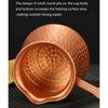 Artisanal Hammered Turkish Coffee Maker 330ml Capacity With Long Heat Resistant Handle For Stovetop Use
