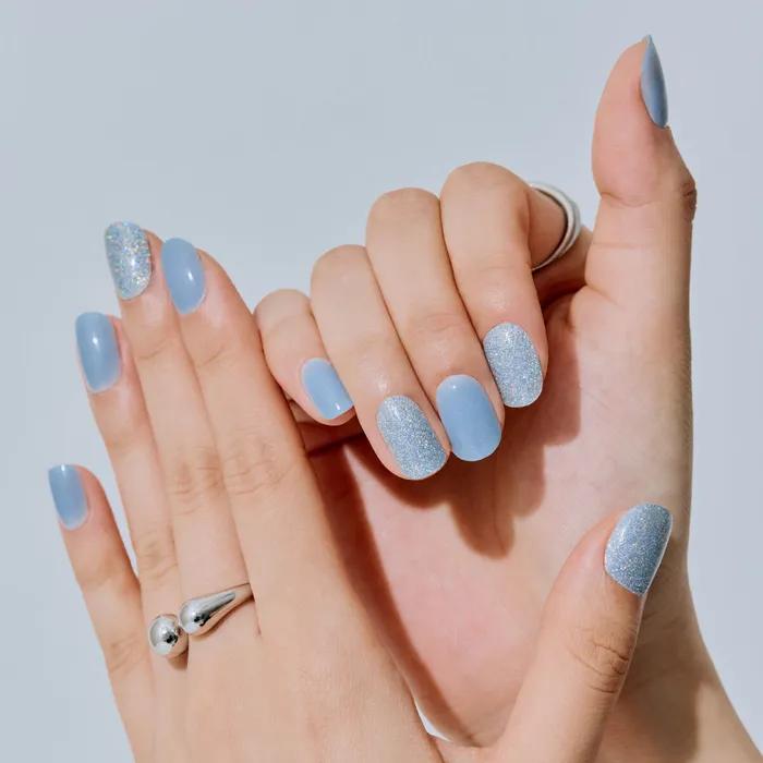 Ice Sky Gel Nail