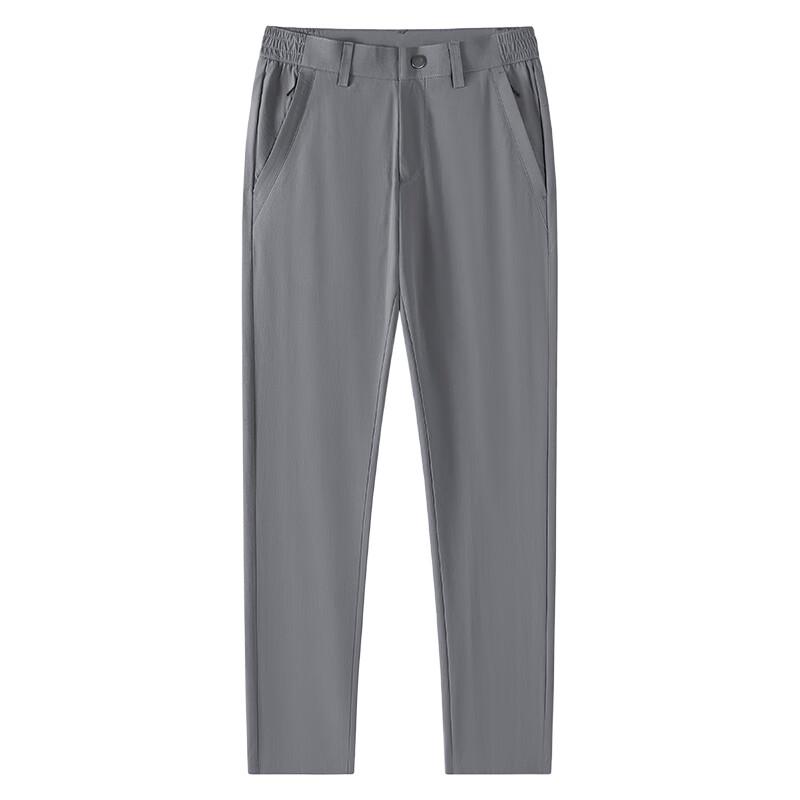 Firstview Men's Urban Casual Straight-Leg Trousers