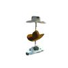 Cow pattern Car Pendant Mini cap Cowboy Hat Car Decoration Rearview Mirror Pendant  Auto Interior