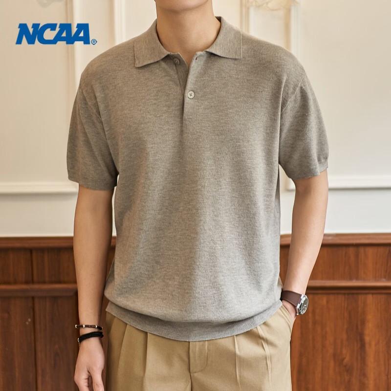 

Мужская вязаная рубашка-поло с воротником-лацканами NCAA 2XL