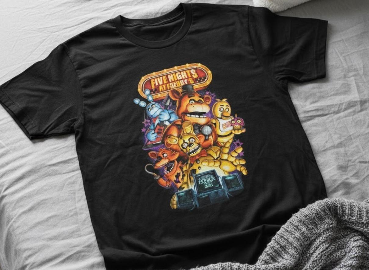 Halloween Horror Nights 2026 Five Nights at Freddy s T-Shirt Halloween Gift L