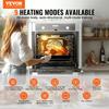 Single Wall Oven 24" Electric Built-in Wall Oven 9 Functions 2.68 Cu. Ft