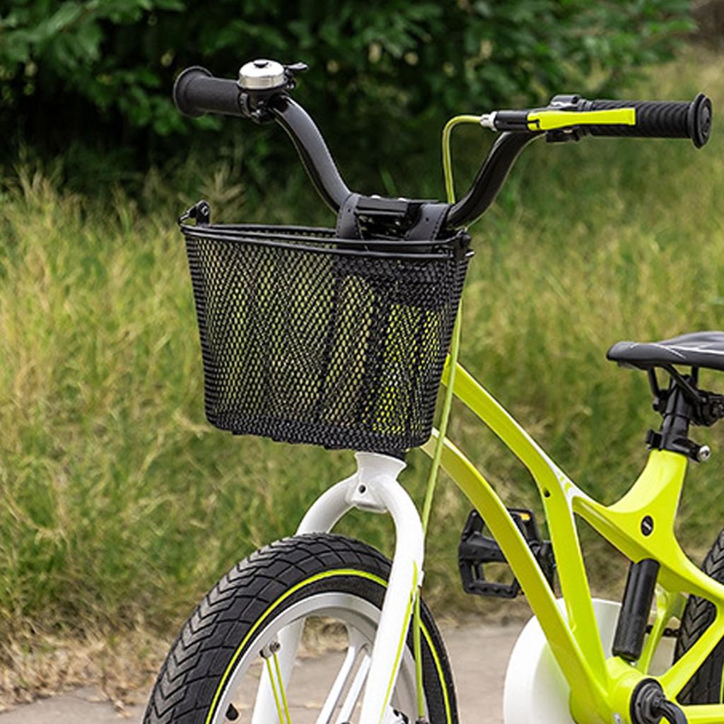 Kids Bike Basket with Handle for Boys Girls Front Cycling Basket for Most Tricycles Scooters