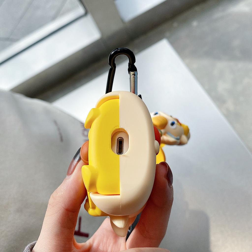 Cute Lucky Cat Pickup AirPods pro1 Apple Bluetooth Headset Case 1/1 Generation Cartoon Protective Case