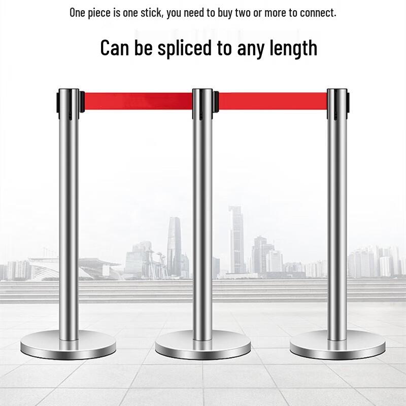 Retractable Queue Barrier