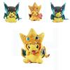Adorabili Peluche Cosplay di Pikachu Mega Pokemon Cos Charizard Morbido Peluche Giocattolo per Bambini Per Accoglienti Abbracci