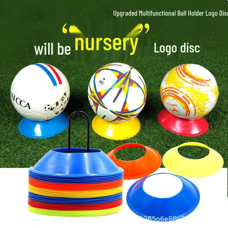Multisport-Anti-Rutsch-Ballständer & Logoplatte für das Training