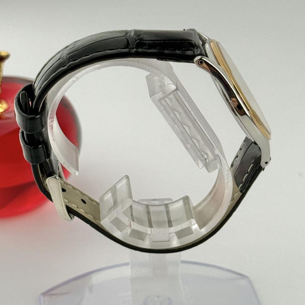 [USED] Seiko White Shell 8J41-0AJ0 Unisex Strap Watch 590