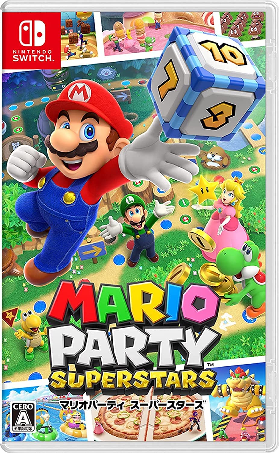 

Mario Party Superstars петлевое полотенце для рук [Эксклюзивный бонус магазина] (Включает [прибл.. 25x25см])