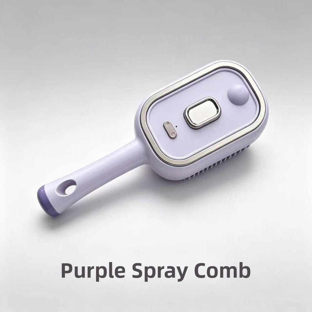 Self-cleaning Hair Care Spray Massage Comb Anti-static Scalp Massager Portable Hairbrush  Hair Care
