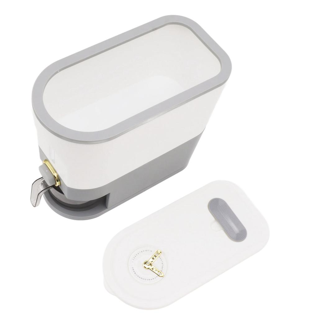 Rice Dispenser Box Grain Food Storage Container Airtight Large Capacity for Home Kitchen