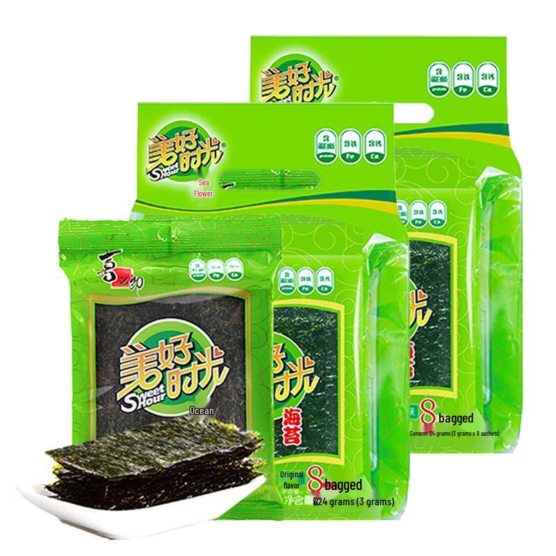 Xizhilang Meihua Shiguang Original Seaweed Snack