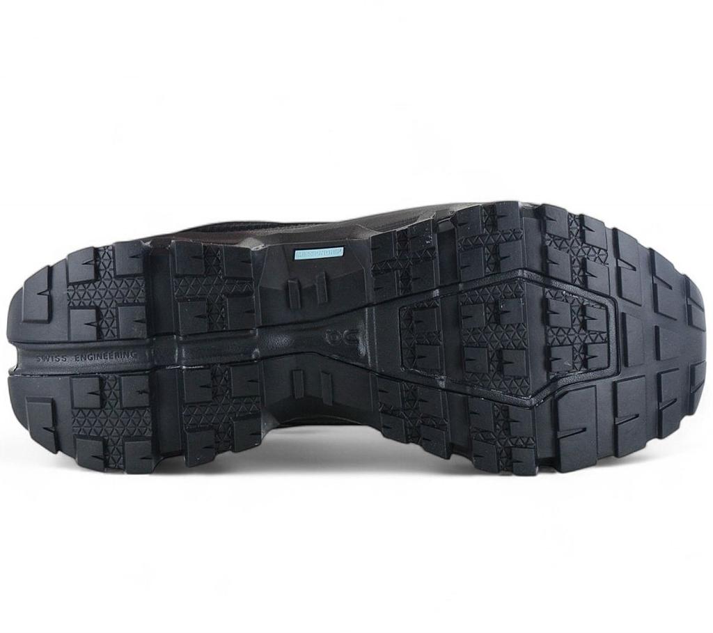 On Running Cloudrock Low WP Waterproof - Pánské turistické boty Trekové boty Černé 3MF10251043 ORIGINÁL