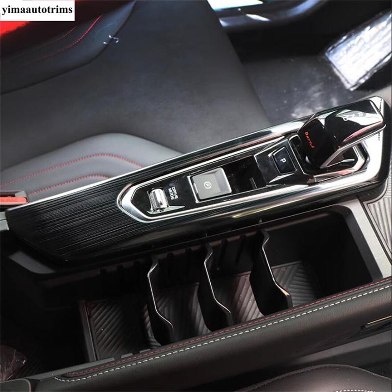 Car Center Console Gear Shift Panel Auto P Button Cover Trim For Geely Coolray SX11 / BelGee X50 Interior Accessories