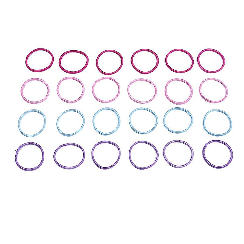 Spring sweet children's jewelry candy color tie hair rubber band girls do not hurt hair cute colored hair band