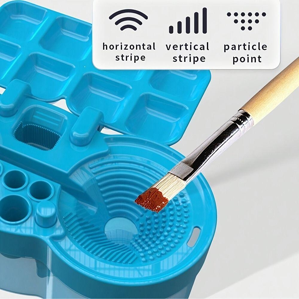 Verbessertes Wasserkreislauf-Wasserkreislauf-Farbreiniger-Stift-Waschsystem Künstlerstudio