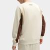 New FILA Sweatshirt Men's Stone Milk Color F11M419204F-IV