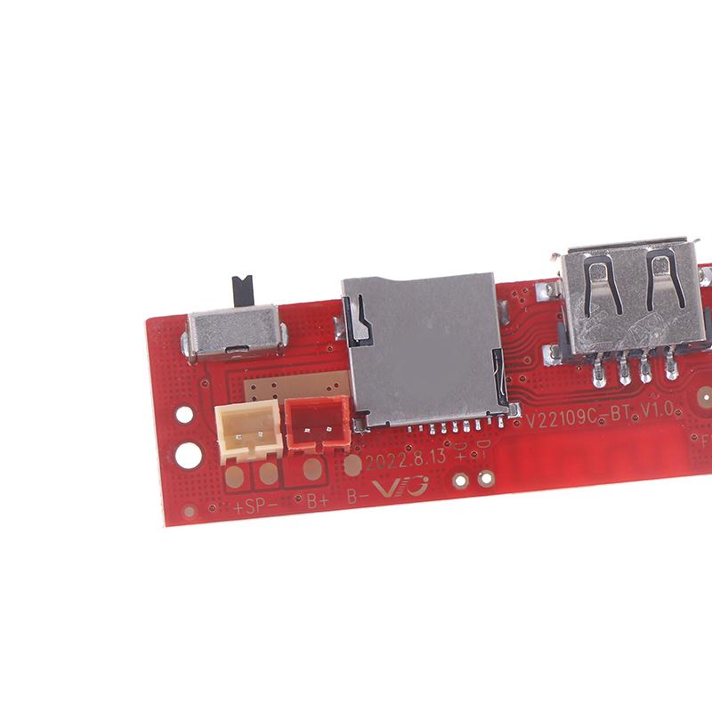 Bluetooth-Audioplatine mit Kabeln Bluetooth-Modul-Verstärkerplatine DIY-Bluetooth-Modul mit Ladeanschluss
