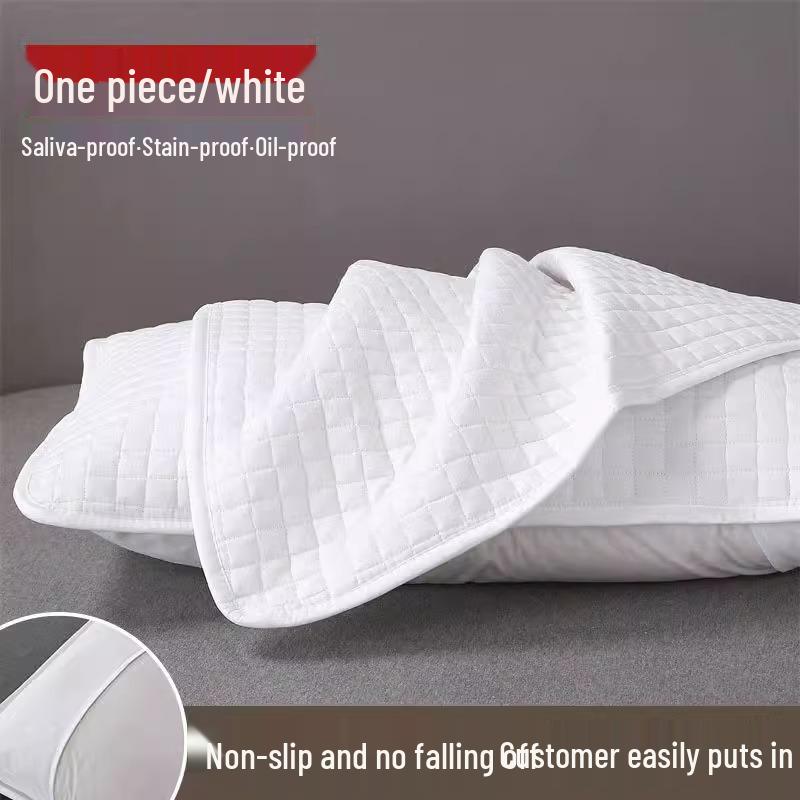 Комплект толстых хлопковых наволочек: Грязеотталкивающая, противоклещевая, влагоотводящая наволочка и полотенце