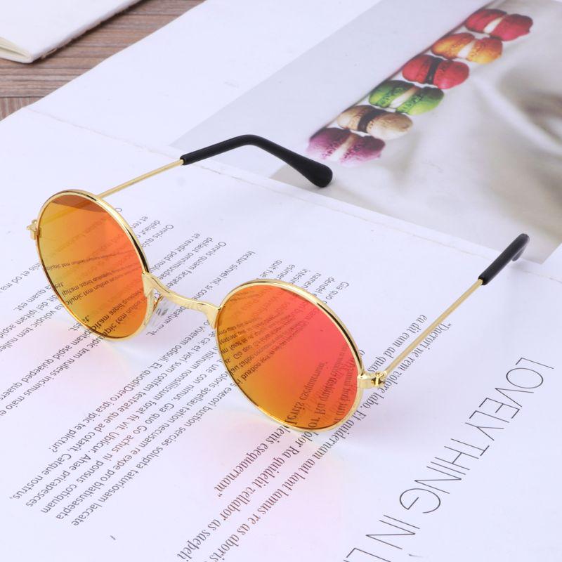 Nové kulaté dětské brýle 2020 Rámeček brýlí pro chlapečky Dívčí rám brýlí Vintage Dětské fotografické rekvizity Gentleman Studio Shoot