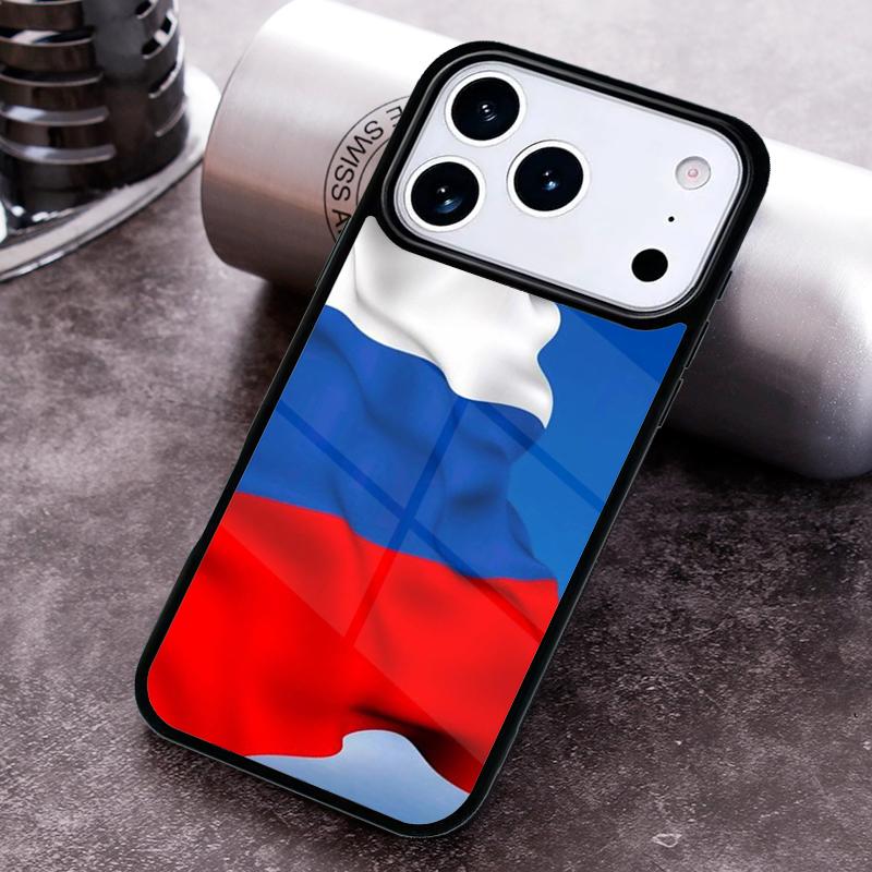 Russia Coat of Arms soft Phone Case for iPhone 17 16 15 Pro Max Air 14 13 12 11 Plus Shockproof Capa Cover
