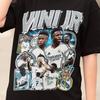 Vinicius Jr Vintage Retro Y2K Unisex T-Shirt | Vini Jr Fan Gift | Vinicius Fan Shirt | Real Madrid Fan Shirt | Hala Madrid | Vinicius Junior