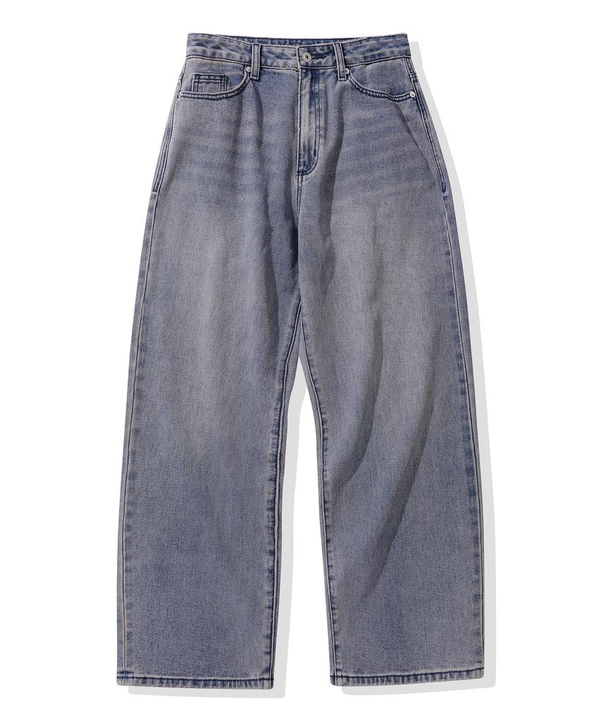 CGP Wide Denim Pants_Washed Orange