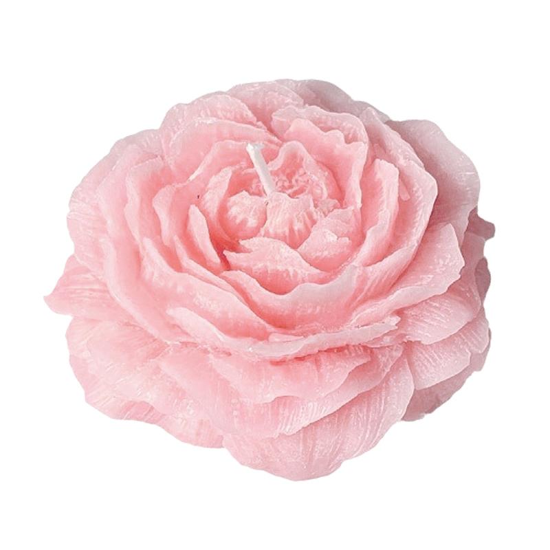 1pc Flower Aromatic Candle Sweet Peony Candles Wedding Birthday Girl Party Favors Bridal Gift Valentine Present Xmas Ornament