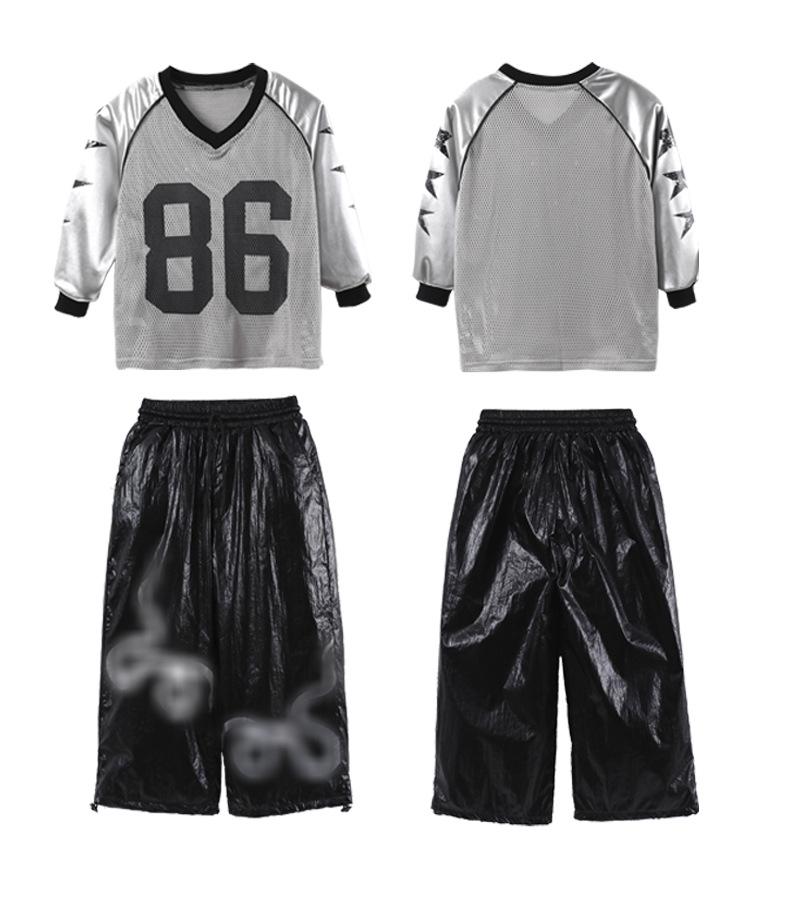 Abbigliamento Trendy Hip Hop e Jazz per Bambini - Stile Americano