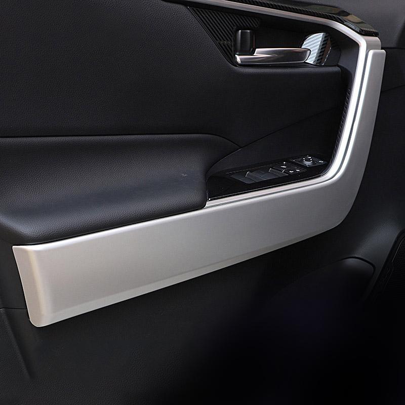 Für Toyota RAV4 XA50 -2022 2023 RAV 4 Hybrid ABS Auto Innenraum Tür Armlehne Schüssel Panel Abdeckung Leisten Zierleisten Aufkleber