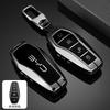 Schlüsselhülle für BYD Song Plus Atto 3 Han EV Tang DM Qin Seal Dolphin Metall Fernbedienung Halter Schlüsselanhänger Autozubehör High-End