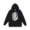 Mens Womens Streetwear Hoodie With Japanese Style Bape Print Loose Fit Cotton Pullover Winter