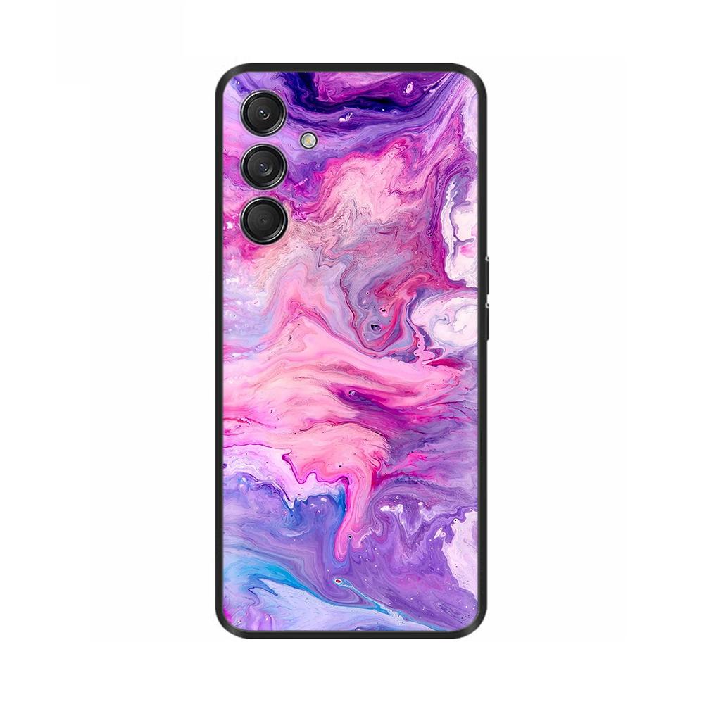 Case For Samsung Galaxy M15 M55 F15 5G Soft Silicone Back Cover For Samsung M15 SM-M156B M556B Phone Protective Shell Cases Para