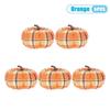Vintage Plaid Fabric Pumpkin Ornament Halloween Thanksgiving Harvest Home Decor Autumn Tabletop Centerpiece Farmhouse Decoration