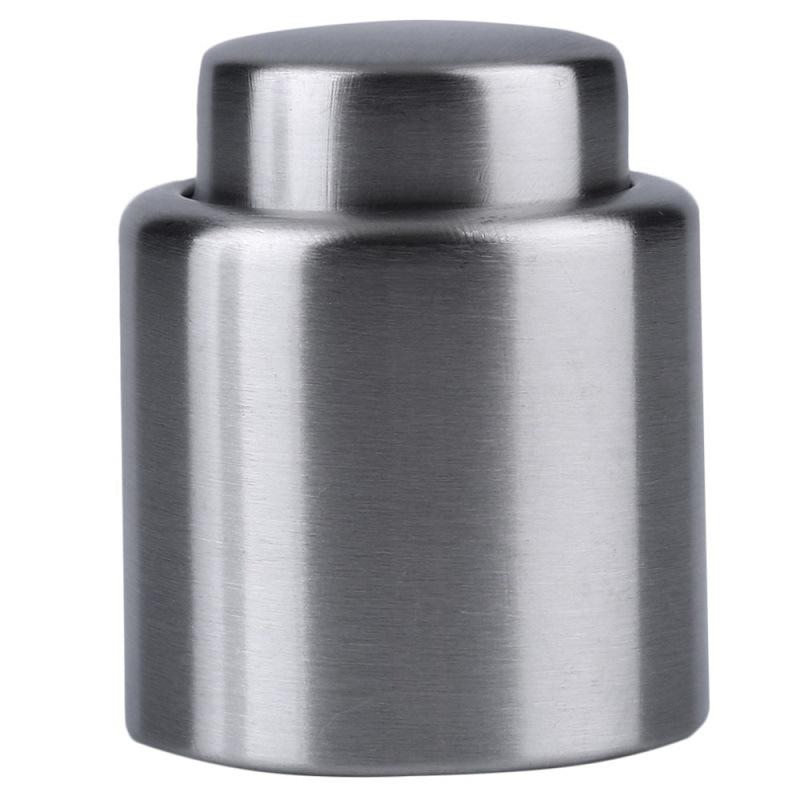 

Пробка для винной бутылки из нержавеющей стали Вакуумная Крышка-уплотнитель для бутылки красного вина Сохранитель свежести Барные инструменты Барная посуда Кухонный аксессуар