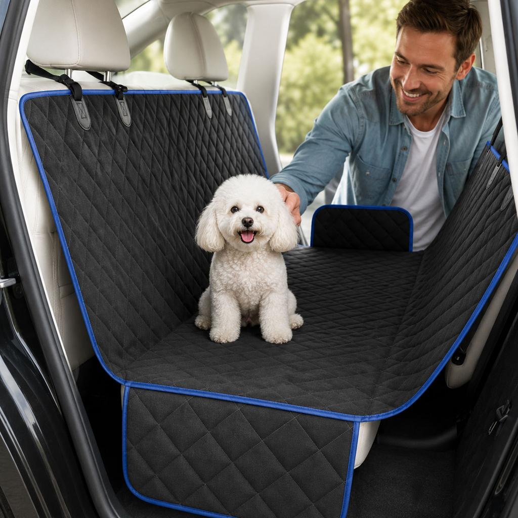 Coprisedile Auto per Cani - Copertura Protettiva per Animali Domestici per Cani di Taglia Media e Grande, - Accessorio da Viaggio